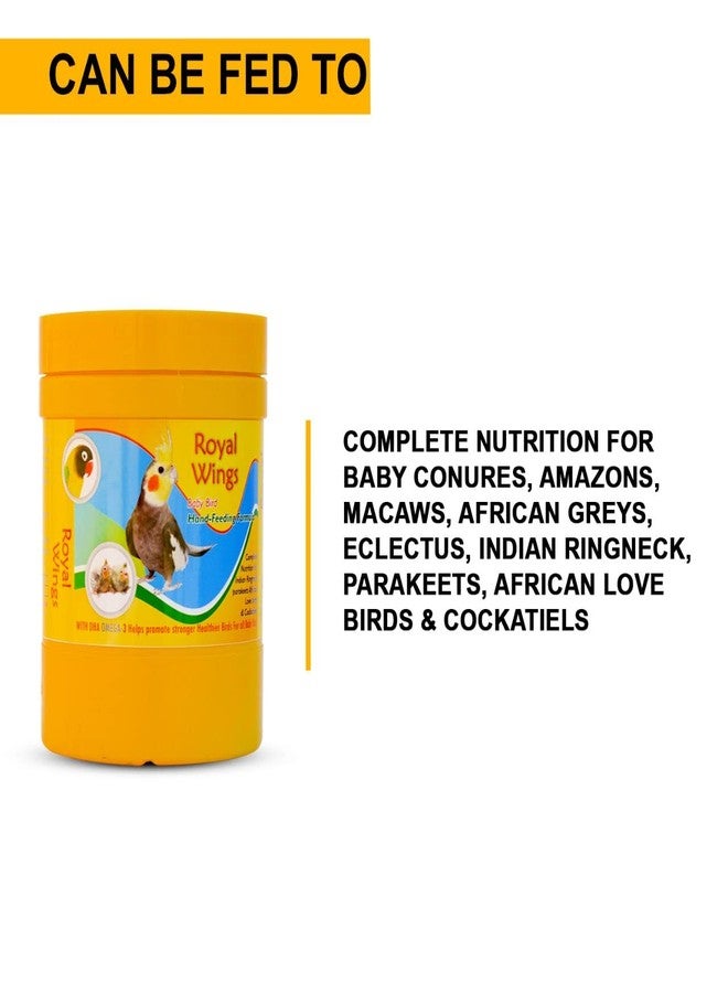 TUNAI SF+ Royal Wings Hand Feeding Formula Bird Food | 500 G | for All New Born Birds,All Life Stages - Image 4